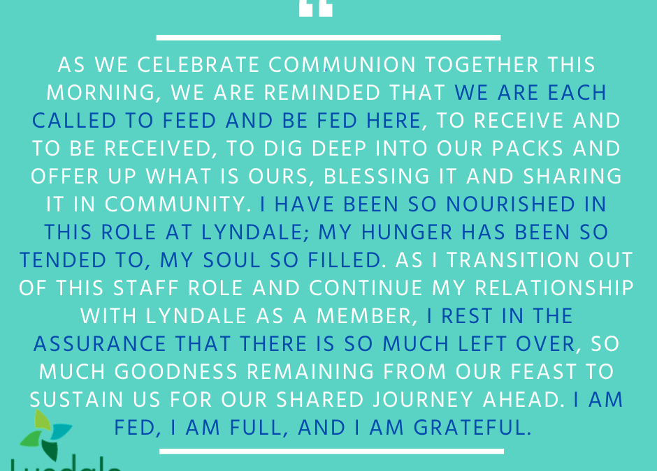 Fed, Full, and Grateful
