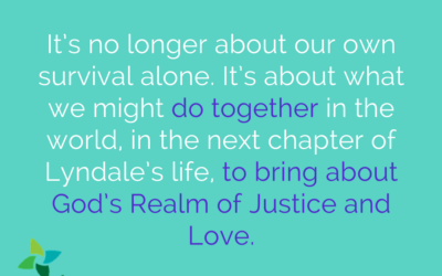 Thriving, not just surviving