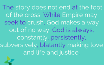 You Don’t Know There’s Resurrection without Looking in the Tomb