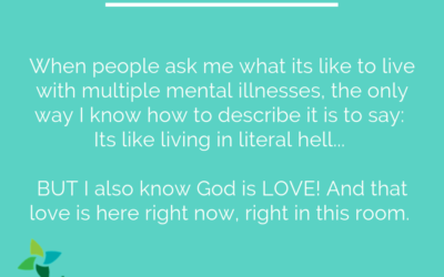 Where is God in mental illness? A meditation.