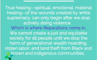 MLK Sunday: Reparations and Healing