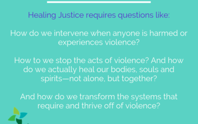 The Journey to Healing Justice: Claiming Transfiguration