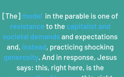 The Anti-Capitalist Community of God