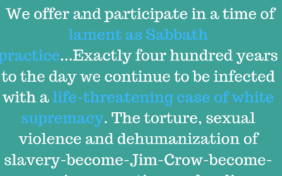 Lament as Sabbath Practice