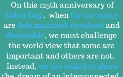 Labor and Vocation Sunday