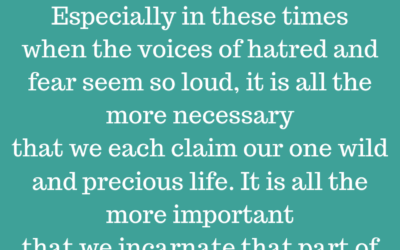 Naming, Claiming and Blessing