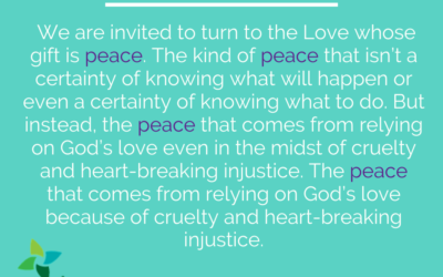 The Peace that Love Offers