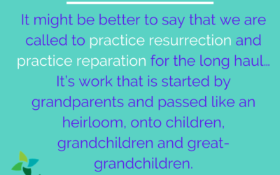 Easter: Practicing Resurrection and Reparation