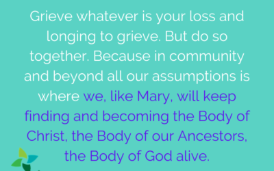 Easter: Grieving our way to Resurrection