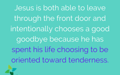 On Saying Goodbye and Whole-Heartedness