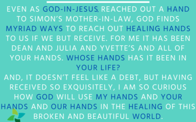 Mark 1: 29-39 and First Lesson