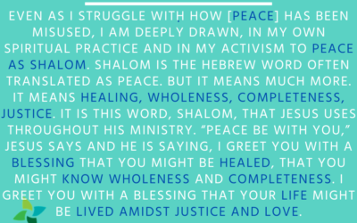 Make Me an Instrument of Your Peace