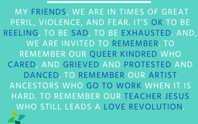 Care, Grieve, Protest… Write, Dance, Create